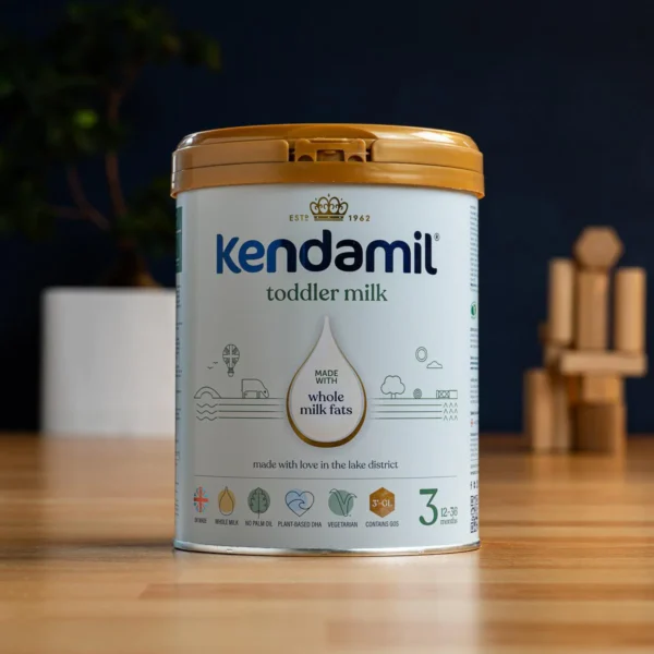 Choose Kendamil, the award-winning baby formula made with the finest ingredients, crafted to meet your baby’s nutritional needs at every stage of development. Kendamil Stage 1, 2, & 3 are thoughtfully designed to provide natural, wholesome nourishment inspired by nature. Key Features • Stage 1 (From Birth): A gentle, whole-milk formula rich in DHA, prebiotics, and essential nutrients to support early development. • Stage 2 (6–12 Months): Follow-on formula tailored for weaning, with added vitamins and minerals like iron and calcium for healthy growth. • Stage 3 (12+ Months): A toddler milk packed with nutrients, supporting strong bones, brain development, and immunity.