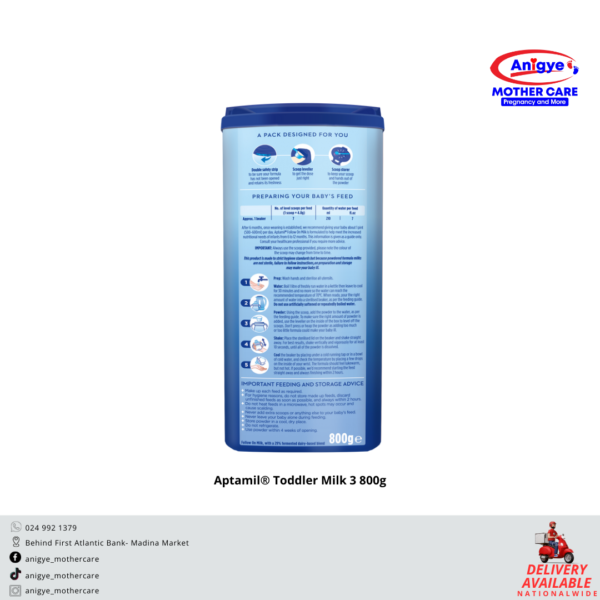 Aptamil® Stage 1 & 2 & 3 800g - Image 6