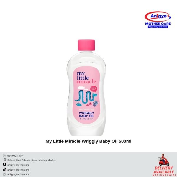 My Little Miracle Wriggly Baby Oil 500ml - Image 3