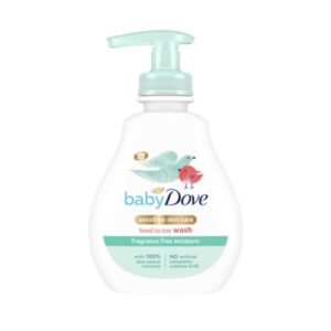 Baby Dove Head To Toe Wash 400ml – Gentle and moisturizing wash for baby’s delicate skin and hair.