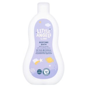 Little Angels Bedtime Bath 500ml – Calming bath gel with lavender and chamomile for a peaceful baby sleep.