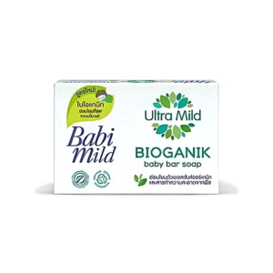 Babi Mild Bioganik Baby Bar Soap 75ml – Organic and gentle care for your baby’s delicate skin.