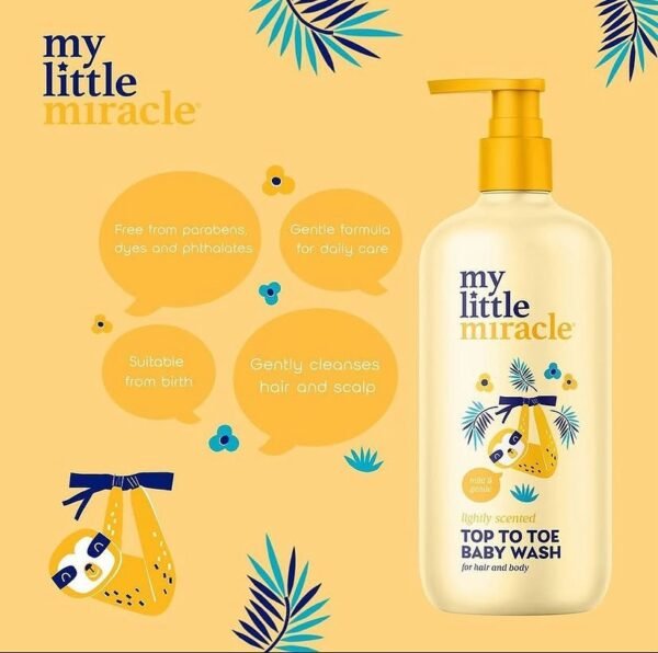 My Little Miracle Top - Toe Baby Wash 500ml - Image 4