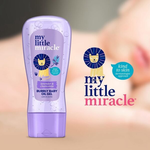 Pamper your baby with My Little Miracle Bubbly Baby Oil Gel, a gentle and hydrating formula designed to lock in moisture and keep your baby’s skin soft and smooth. This versatile oil gel is perfect for soothing massages, hydration after bath time, or gentle care for dry patches.