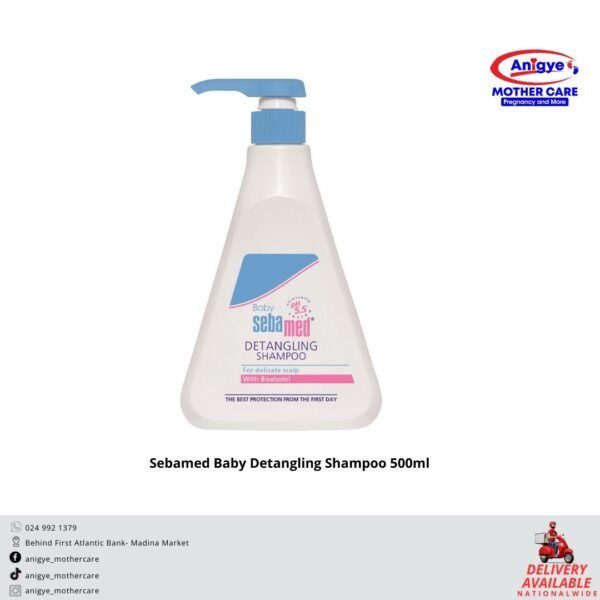 Seba Med Detangling Shampoo 500ml - Image 3