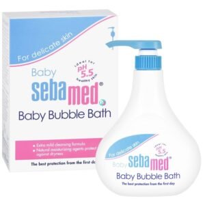 Baby Seba Med Bubble Bath 1000ml – Mild, pH-balanced bubble bath for gentle care of your baby’s sensitive skin