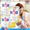 Support your baby’s development with SMA® PRO, a scientifically designed formula inspired by over 100 years of research in infant nutrition. SMA® PRO Stage 1, 2, & 3 are tailored to provide the essential nutrients your baby needs at every stage of growth. Key Features • Stage 1 (From Birth): Breast milk substitute with Omega-3 DHA to support brain and vision development in newborns. • Stage 2 (6–12 Months): Follow-on formula with iron and vitamin D, ideal for the weaning stage to aid in cognitive and bone development. • Stage 3 (12+ Months): Toddler milk enriched with vitamins, minerals, and Omega-3, helping support immunity and overall growth.