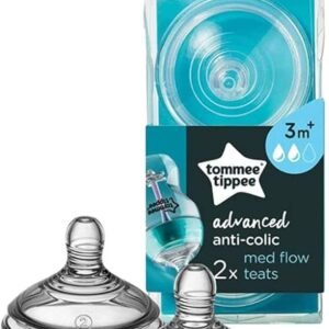 Tommee Tippee Advanced Anti-Colic Bottle 3m+ with ergonomic design and anti-colic valve system