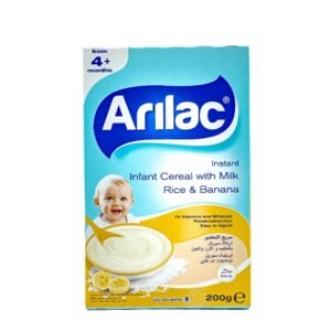 Arilac Instant Infant Cereal with Milk Rice & Banana 200g