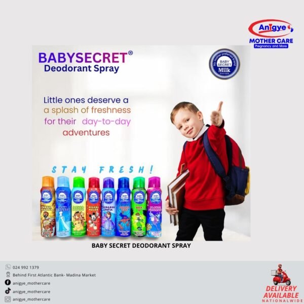 Baby Secret Kids Deodorant Ben 10 150ml