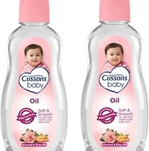 Cussons Baby Oil 200ml ((Almond & Rose Oil)