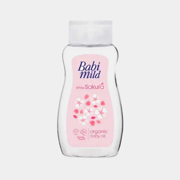 Babi Mild White Sakura Baby Oil 100ml