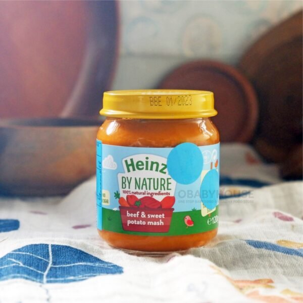 Heinz By Nature Beef & Sweet Potato Mash 120g