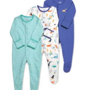 Mamas & Papas 3x Sleepsuit (6-9m)