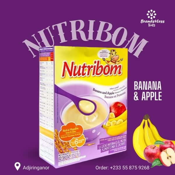 Nutribom Infant Cereal Banana and Apple 350g - Image 2