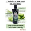 Paradox African Black Soap Bath Gel, Aloe Vera Vol. 450ml,15.22oz