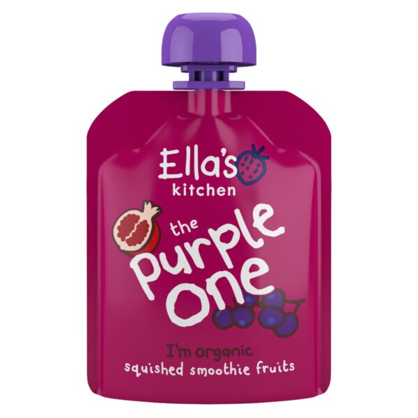 Ella's Kitchen The Purple One Smoothie 90g x 6 Packs - Image 3